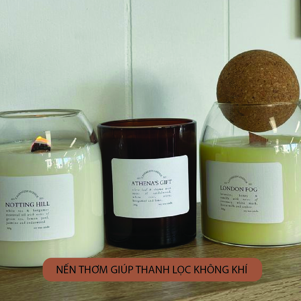 đốt nến thơm trong phòng máy lạnh