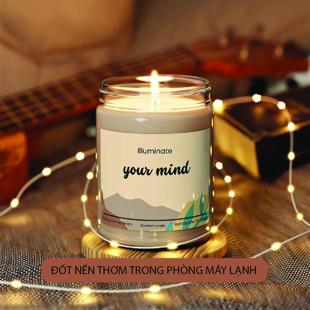 đốt nến thơm trong phòng máy lạnh