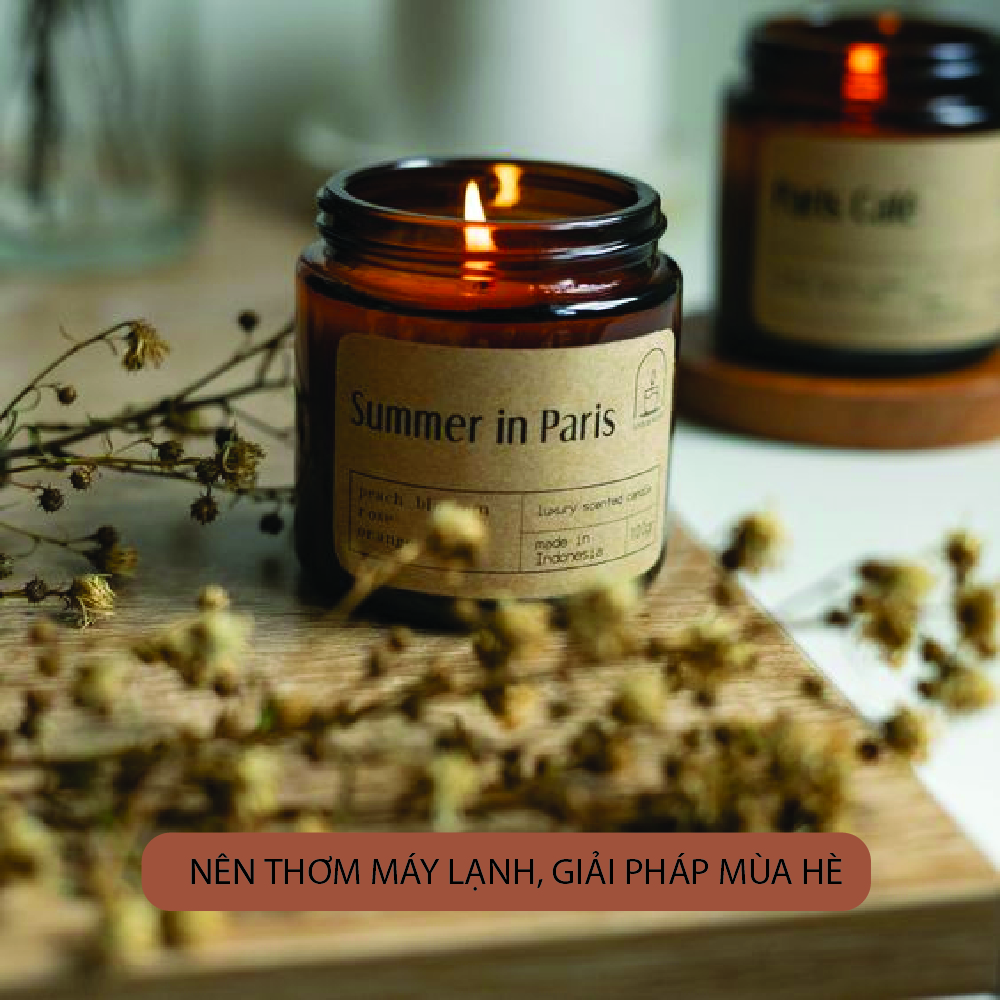 đốt nến thơm trong phòng máy lạnh