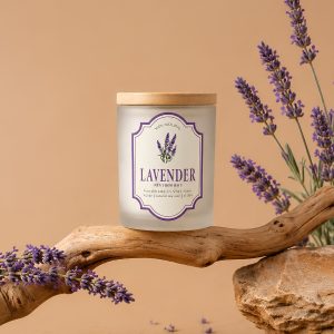 Nến Thơm LAVENDER 120G Giúp Ngủ Ngon