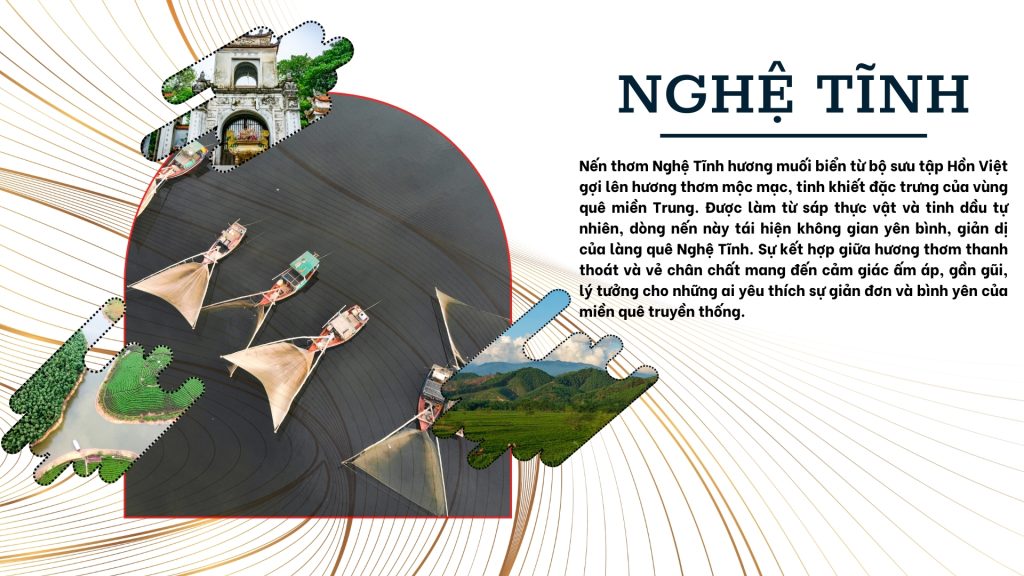 Nến thơm Nghệ Tĩnh hương muối biển