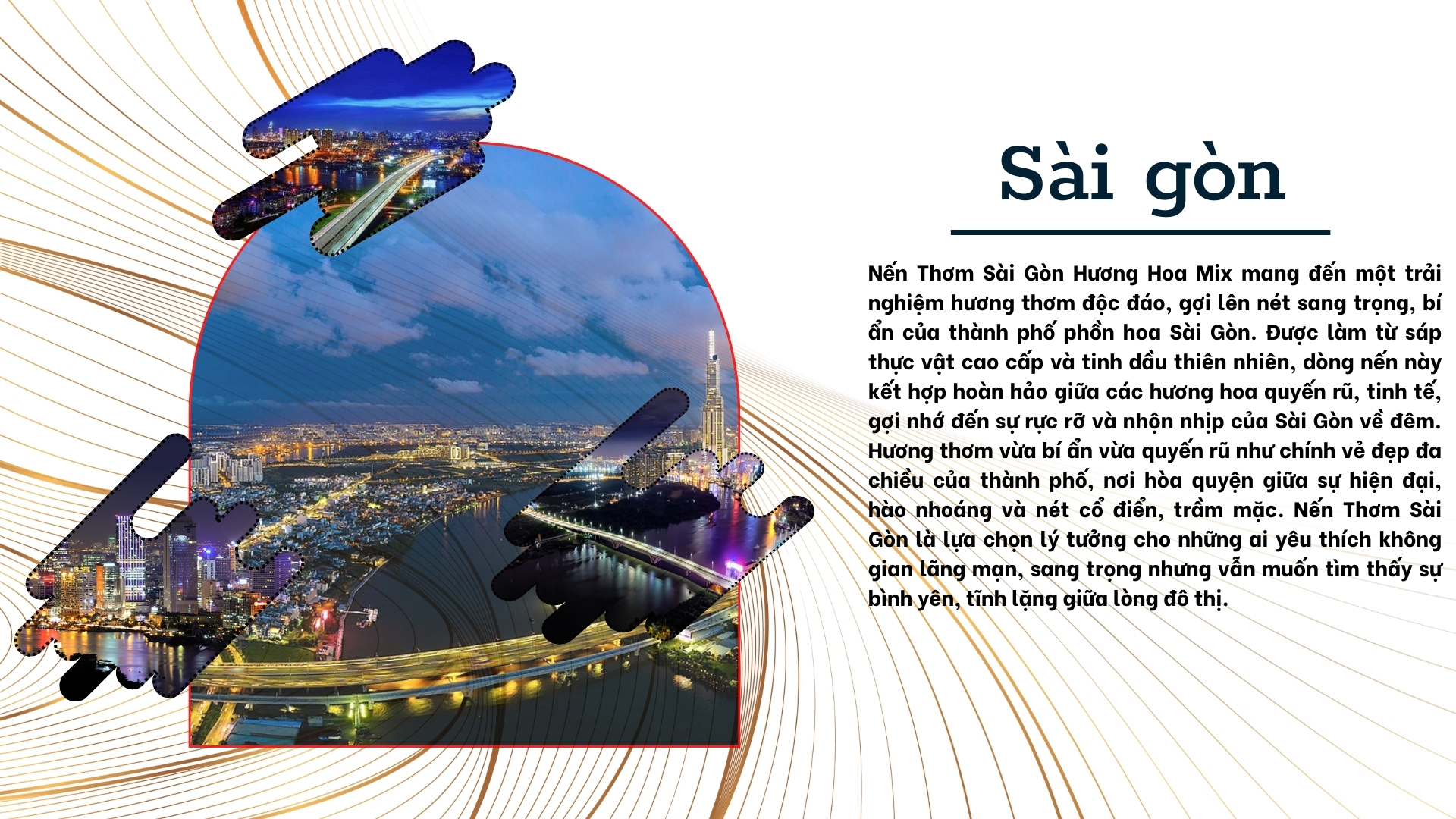 Nến Thơm Sài Gòn Hương Hoa Mix Sang Trọng, Bí Ẩn